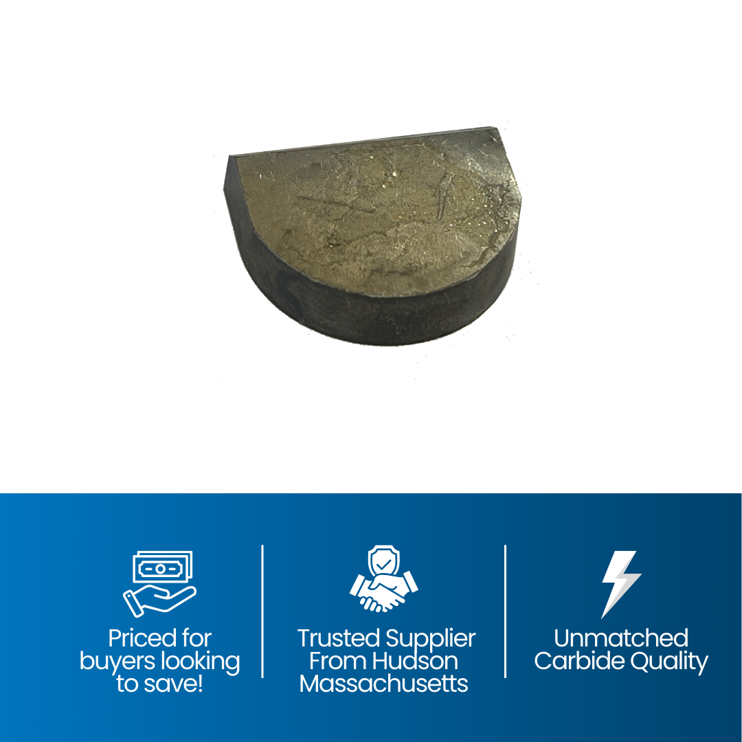 10-PACK Yellow Jacket® Stump Teeth Replacement Carbide .180 x .617 x .750 Compatible with Vermeer® Yellow Jacket® (Box of 10)