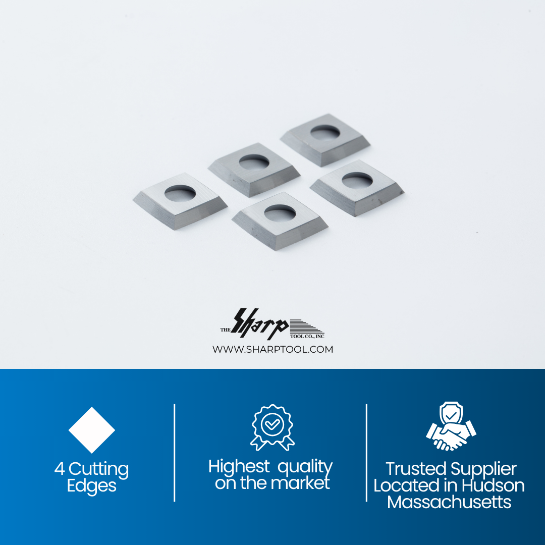 Carbide Insert Knife 15mm x 15mm x 2.5mm -BOX OF 10