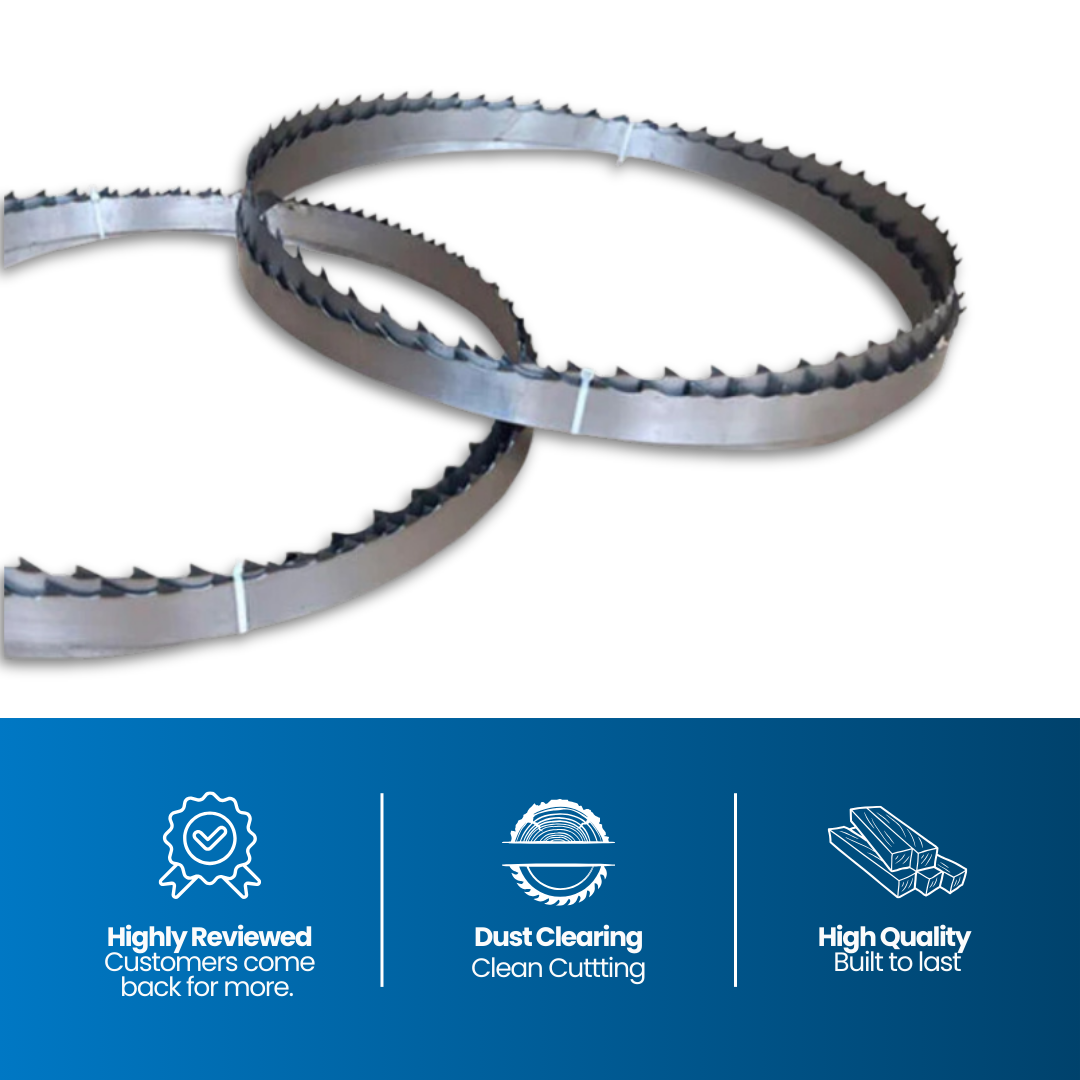 165" x 1.25" x .041" x 3/4"-1.3T Bandsaw Blades (Box of 12)