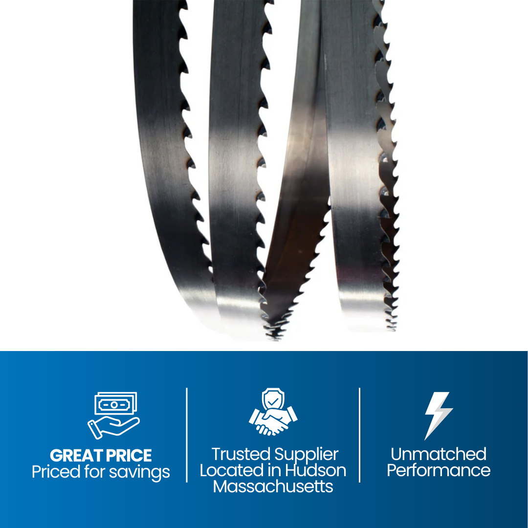 208" x 1.25" x .041" x 7/8"-1.14T Bandsaw Blades (Box of 12)