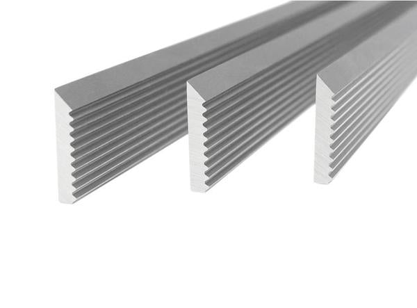 20-1/2" x 0.7" x 1/8" V2-HSS Corrugated Planer Set of 3 Knives