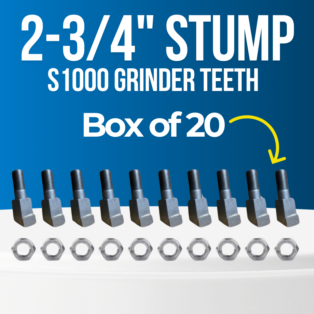 20 Pack Stump Grinder Teeth – Compatible With 700 Series For Stump Removal