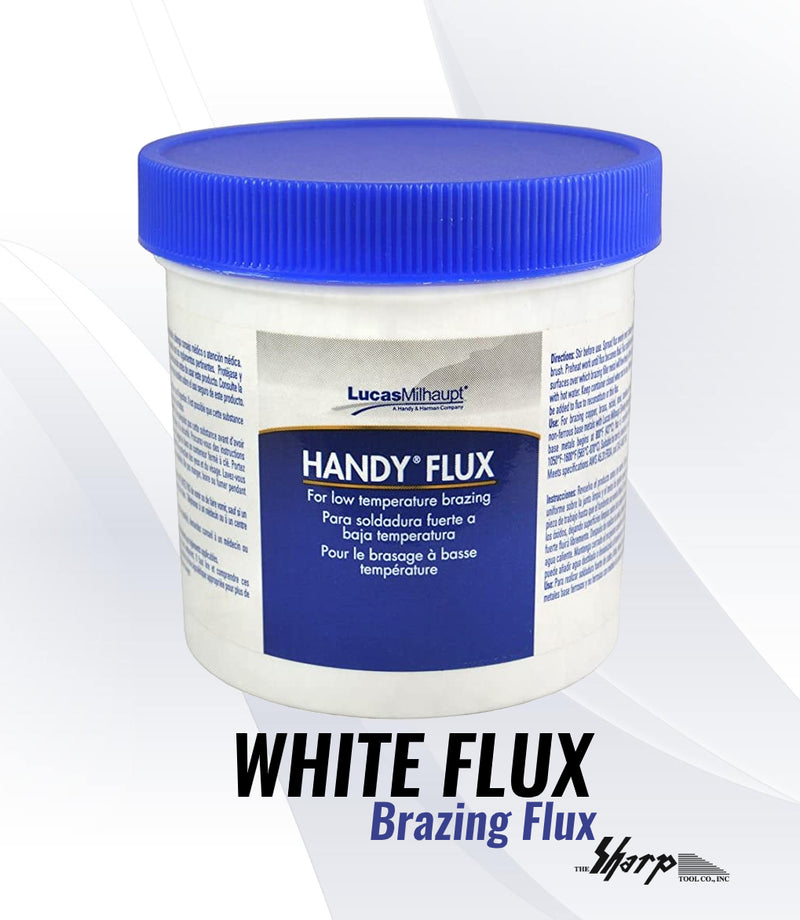 White Brazing Flux - 1 Pound (LB) Jar