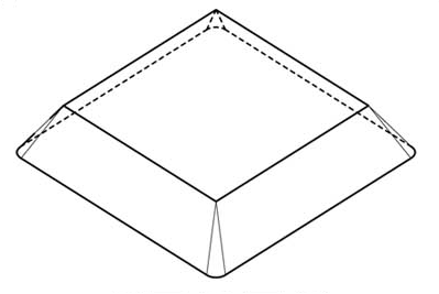 ST650-1 C1 Grade Square Carbide Pallet Notcher Tip- Box of 10