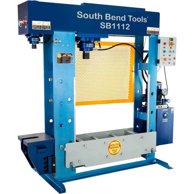 South Bend SB1112 - Dual-Station HC-60T/24T Hydraulic Press